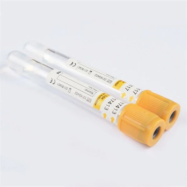 Serum Gel And Clot Activator Tubes Gel And Clot