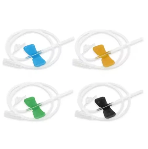 Disposable 21G Safety Butterfly Blood Collection Needle