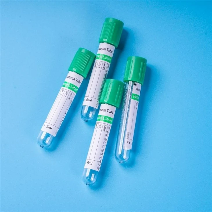 Disposable Vacuum Blood Collection Heparin Tube