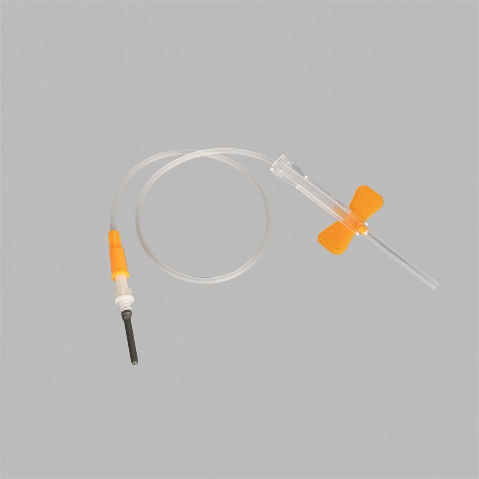 Safety Two Wings Blood Collection Needle 23G